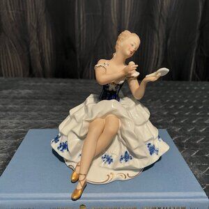 Vintage Wallendorf 1764 Ballerina Figurine #1396/0 Made in Germany